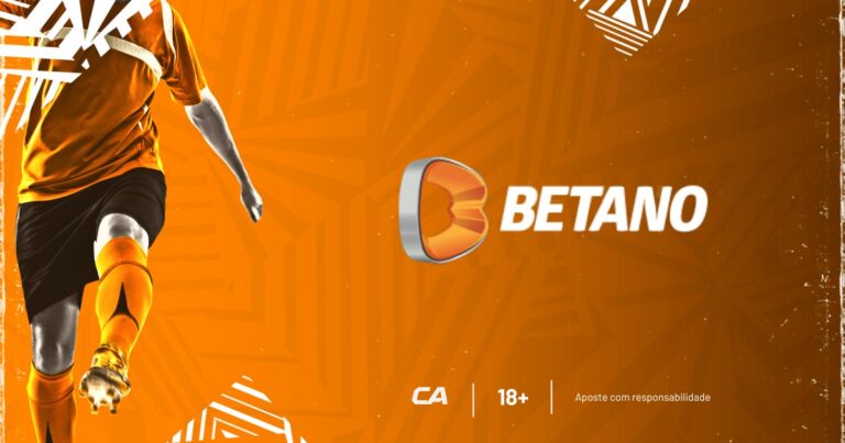 Banner da casa de apostas online Betano