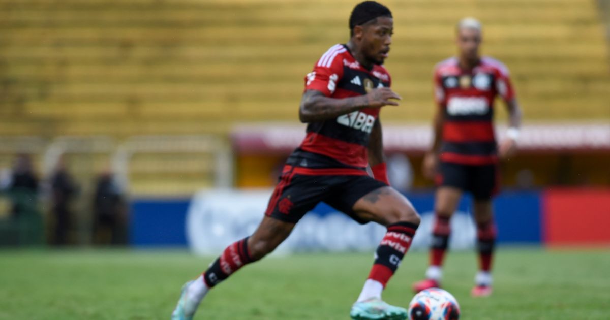 Imagem de Marinho, agora ex-jogador do Flamengo que reforça o Fortaleza.