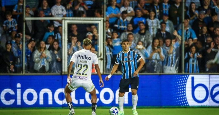 Capa para Santos x Grêmio